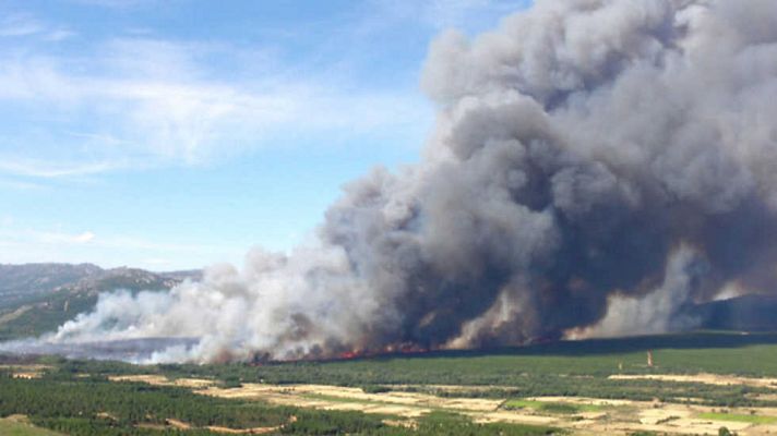 Humo a la vista