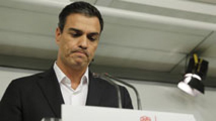 Telediario 1 - Sánchez pide que el Comité Federal decida si apoya la abstención para facilitar un gobierno de Rajoy