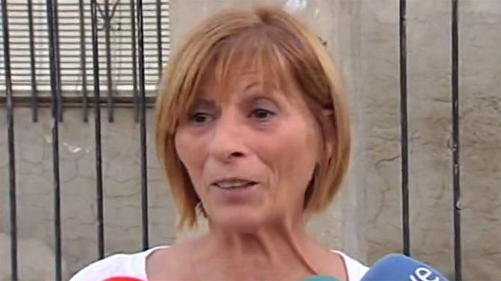 Telediario 1 - Devuelven a la abuela materna la hija de una mujer asesinada por su pareja