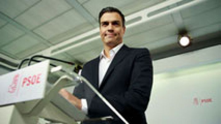 Telediario 1 - Sánchez anuncia que dimitirá si el Comité Federal apoya la abstención a Rajoy