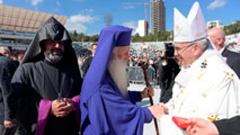 Segunda jornada del papa en Georgia, un viaje con un marcado carácter ecuménico e interreligioso