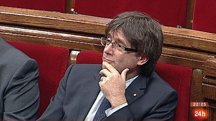 Parlamento - Moción de confianza en Cataluña