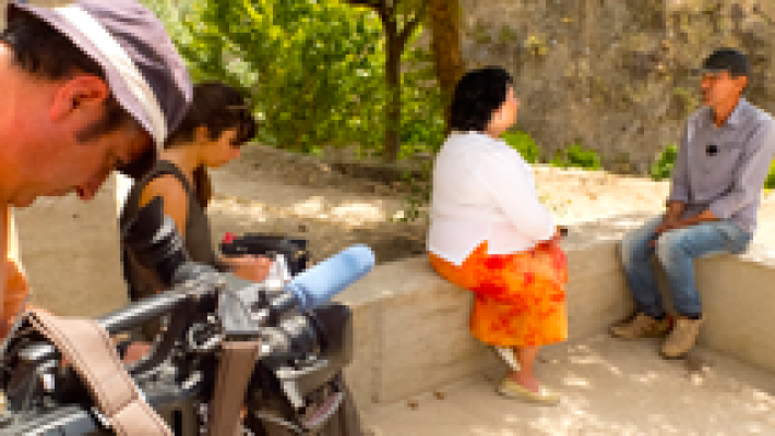 En portada - Making of de 'Riace abre la puerta'