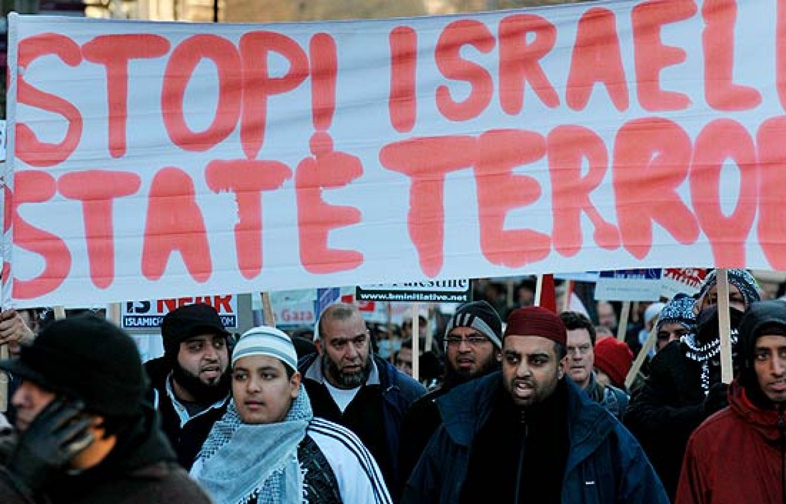  Las protestas contra el ataque a Gaza se extienden