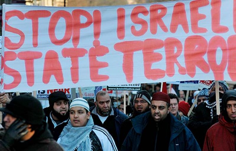  Las protestas contra el ataque a Gaza se extienden