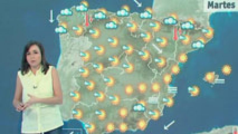 Cielo despejado y temperaturas por encima de lo normal en el sureste