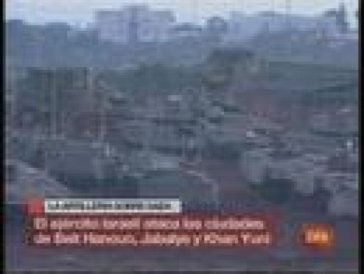  - Tanques israelíes invaden Gaza