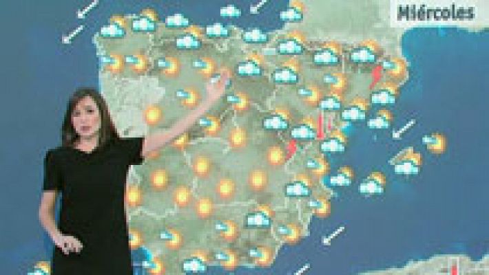 El tiempo - Temperaturas de más de 30 grados en la mitad sur