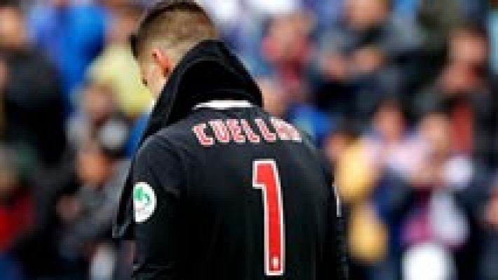 Telediario 1 - El Sporting condena las palabras de Cuéllar