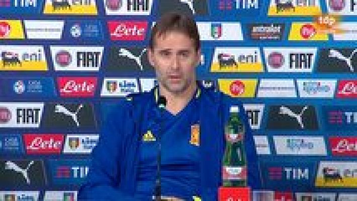 Fútbol - Rueda de prensa de la selección española