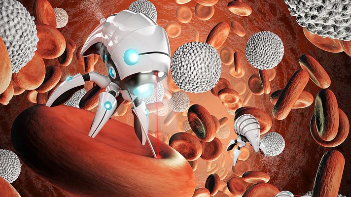Telediario 1 - Premio Nobel de Química 2016 a las máquinas más pequeñas del mundo