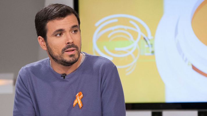 Alberto Garzón: "En la cabeza del PSOE está más el miedo a seguir perdiendo votos"
