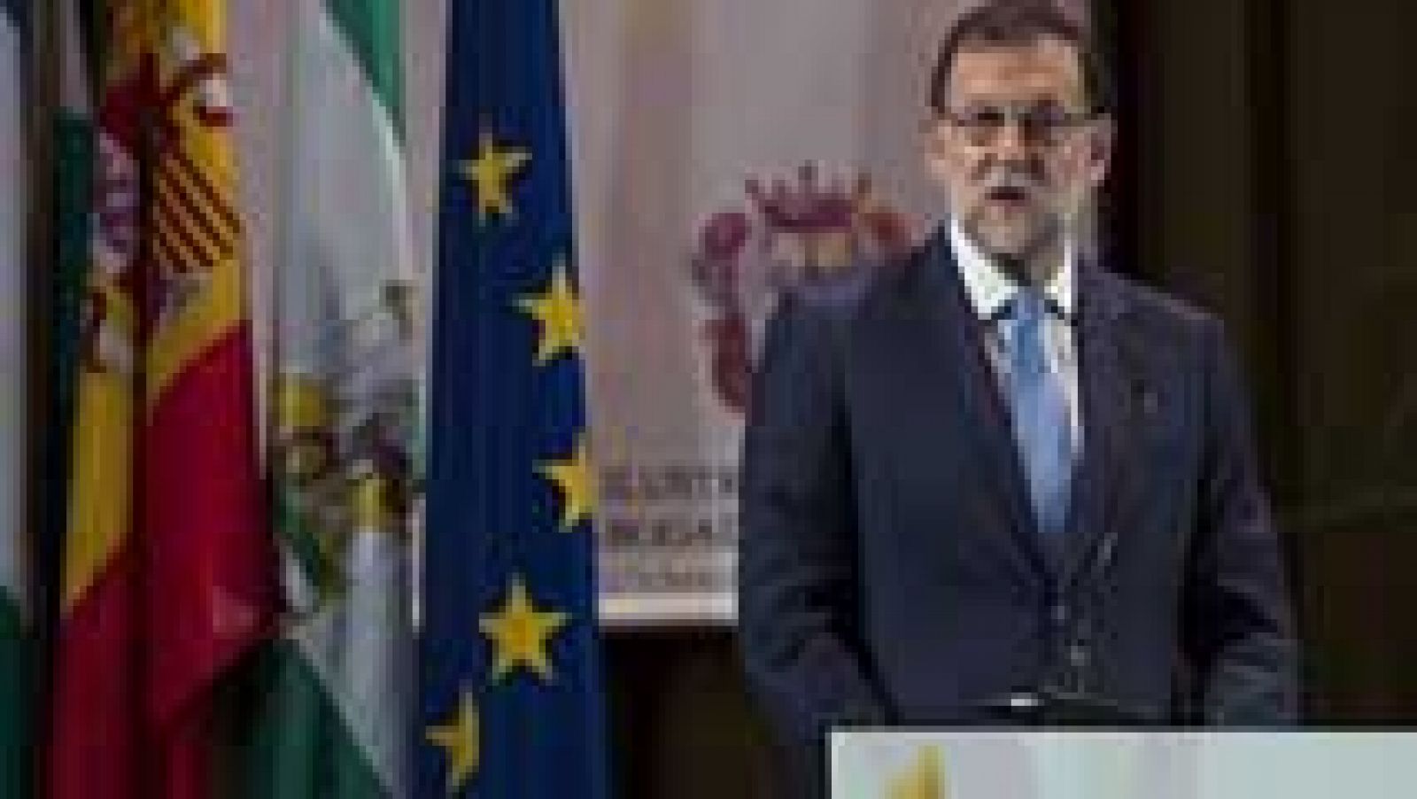 Telediario 1: Mariano Rajoy asegura que no pondrá condiciones al PSOE para su investidura | RTVE Play