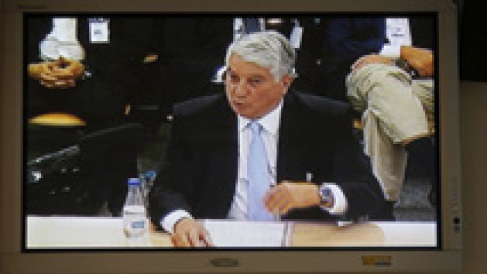 Telediario 1 - Los exconsejeros de Caja Madrid alegan errores en el cómputo de los gastos con las tarjetas opacas