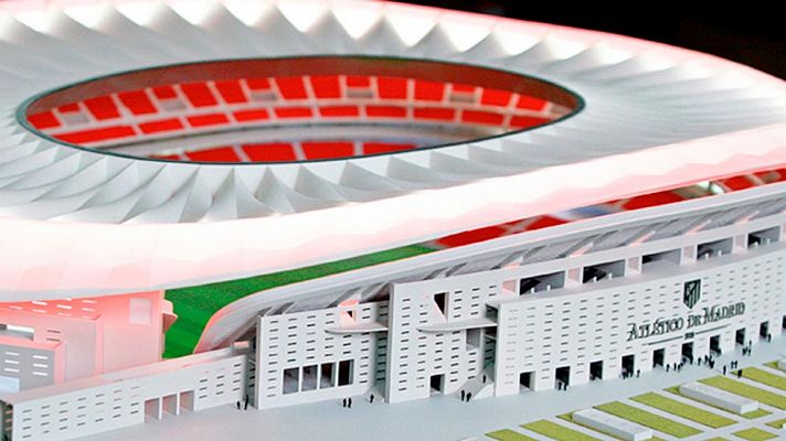  - Las obras del nuevo estadio del Atlético de Madrid siguen el calendario