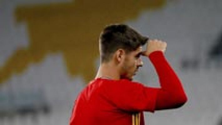 La Roja, en casa de Morata