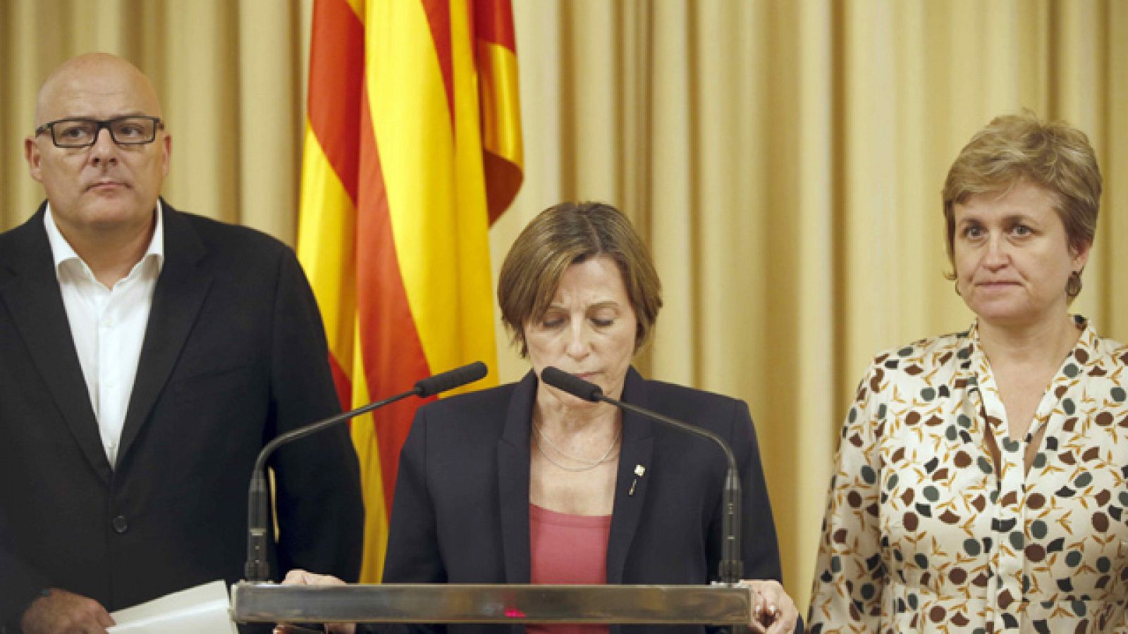 Forcadell: "Tengo el convencimiento absoluto de que hice lo que tenía que hacer"