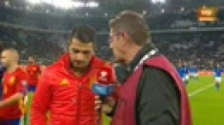 Vitolo: "Buffon es un grandísimo portero y no hay nada que decirle"