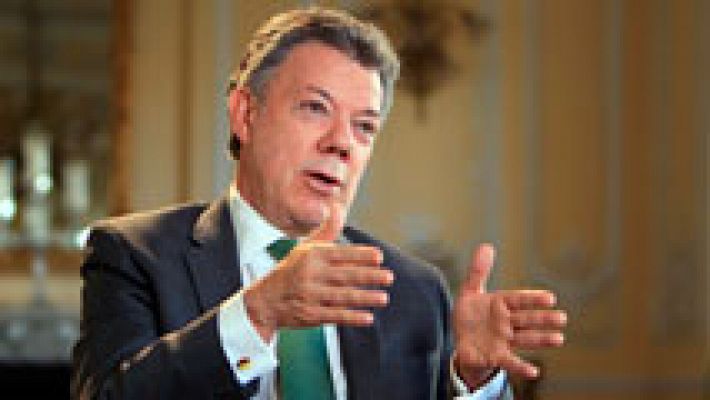 Santos agradece el Nobel con "humildad" y promete seguir trabajando por la paz