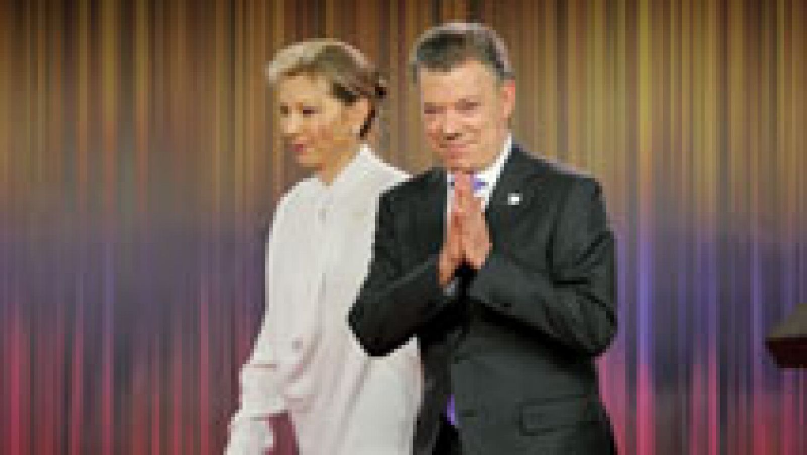 Telediario 1: Otorgan el Nobel de la Paz al presidente colombiano Juan Man | RTVE Play