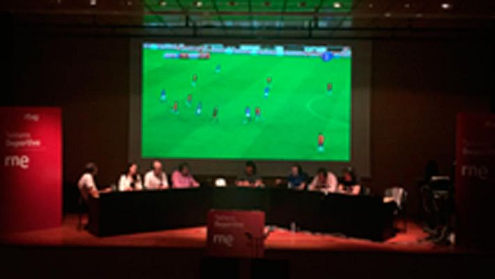 Telediario 1 - Tablero deportivo llevó la emoción del Italia - España a la UFV