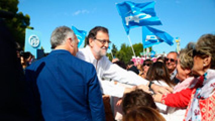 Rajoy promete trabajar "día a día" la gobernabilidad