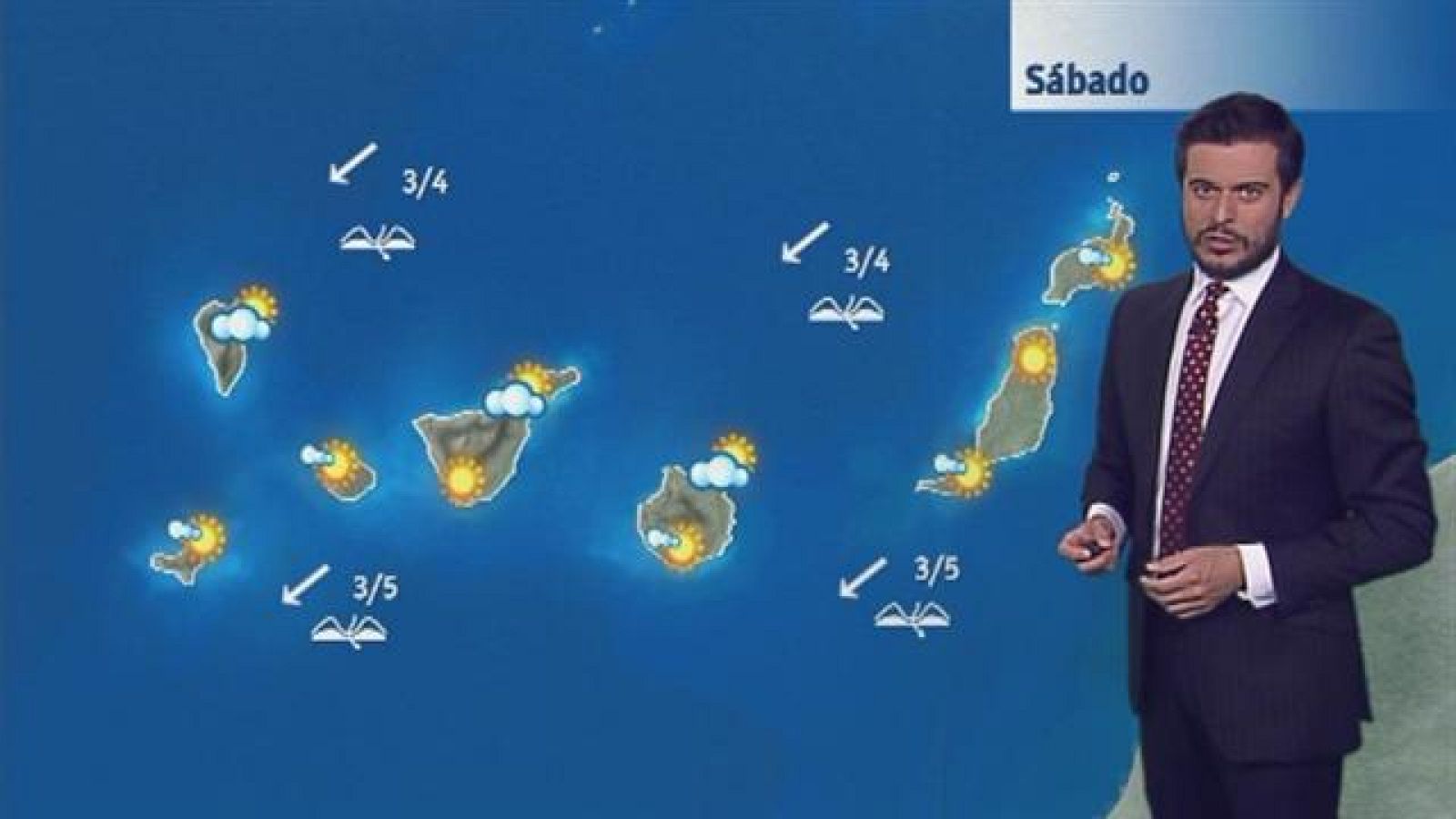 El tiempo en Canarias - 08/10/2016