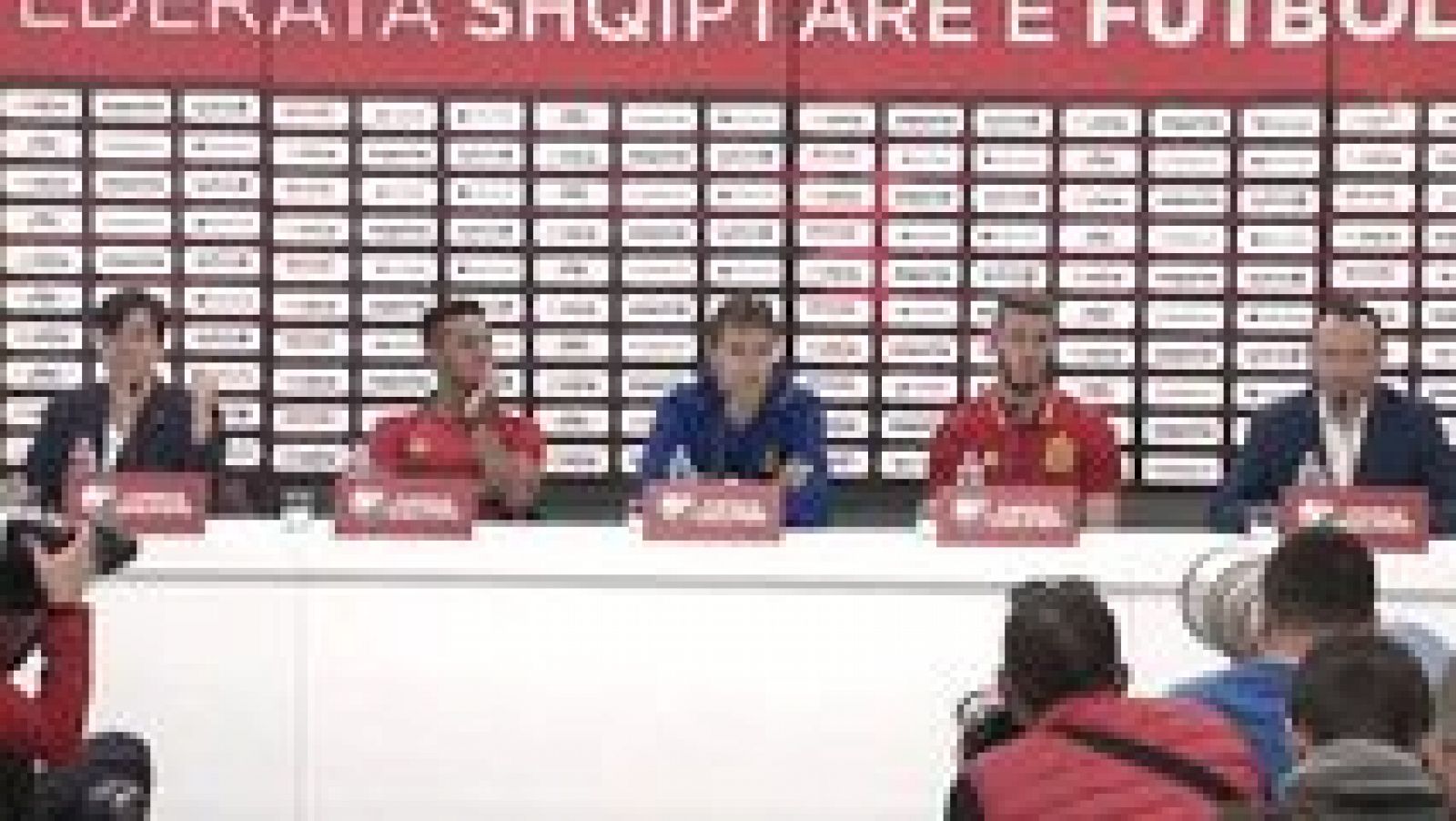Fútbol - Rueda de prensa de la selección española previa partido Albania - ver ahora