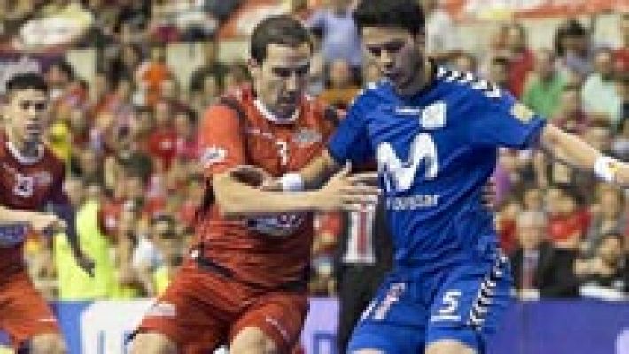 Primer gol de Miguelín para ElPozo Murcia