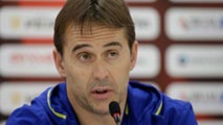 Lopetegui: "Albania se ha ganado el respeto del fútbol europeo"