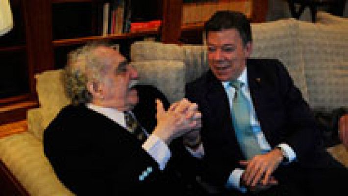 Telediario 1 - Santos, el segundo colombiano en lograr un Nobel