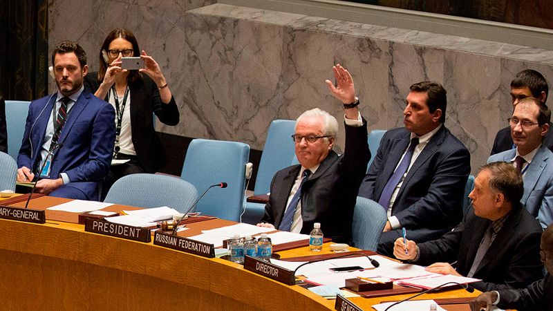 El veto de Rusia frena la propuesta de Francia y España para Siria