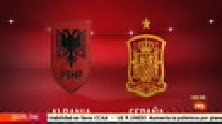 Diluvia en Albania donde ya suspendió en septiembre el partido contra Macedonia