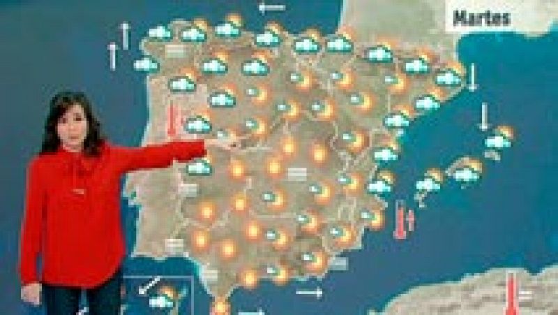 El frente del noroeste trae lluvia y descenso brusco de temperaturas