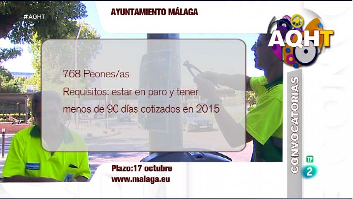 Empleo público para 768 peones, conductores...