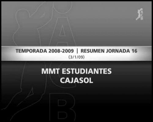 Baloncesto en RTVE - Estudiantes 96-74 Cajasol