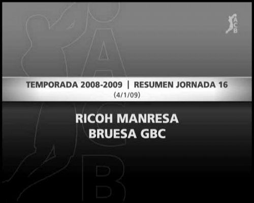 Baloncesto en RTVE - Manresa 80-62 Bruesa