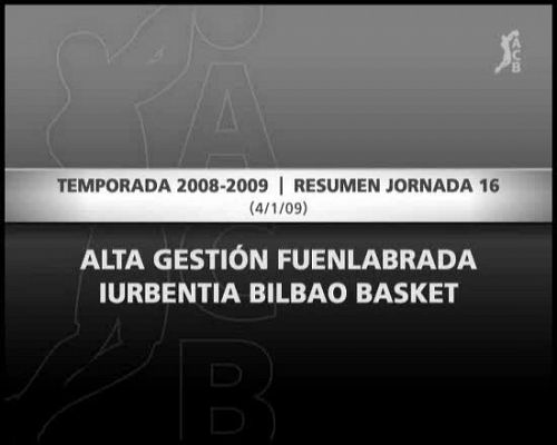 Baloncesto en RTVE - Fuenlabrada 88-86 Iurbentia Bilbao