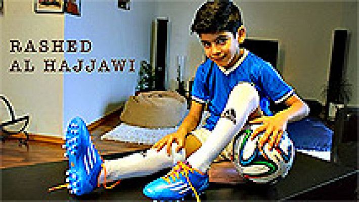 La Juventus ficha a Rashed Al-Hajjawi, un niño palestino de 10 años