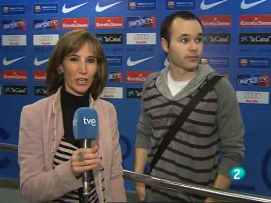 Iniesta: 'He vuelto marcando'