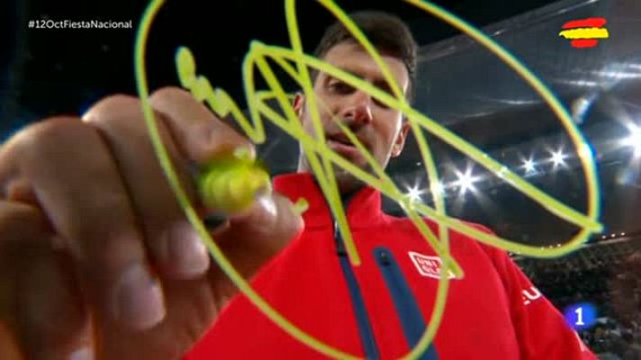 Telediario 1 - El hermano de Djokovic dirige un proyecto para recupear a deportistas con problemas