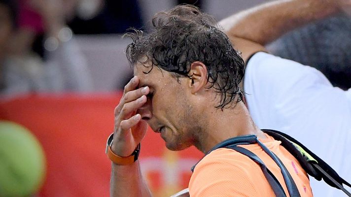 Nadal: "Quizá, porque tuve una lesión en la muñeca, estoy asustado"