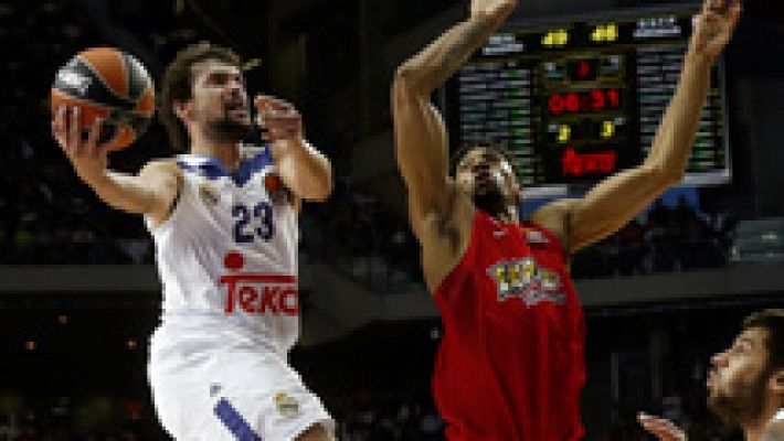 Telediario 1 - El Madrid aplasta a Olimpiacos
