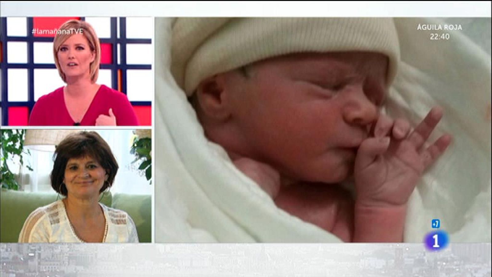 Lina, madre a los 62 años