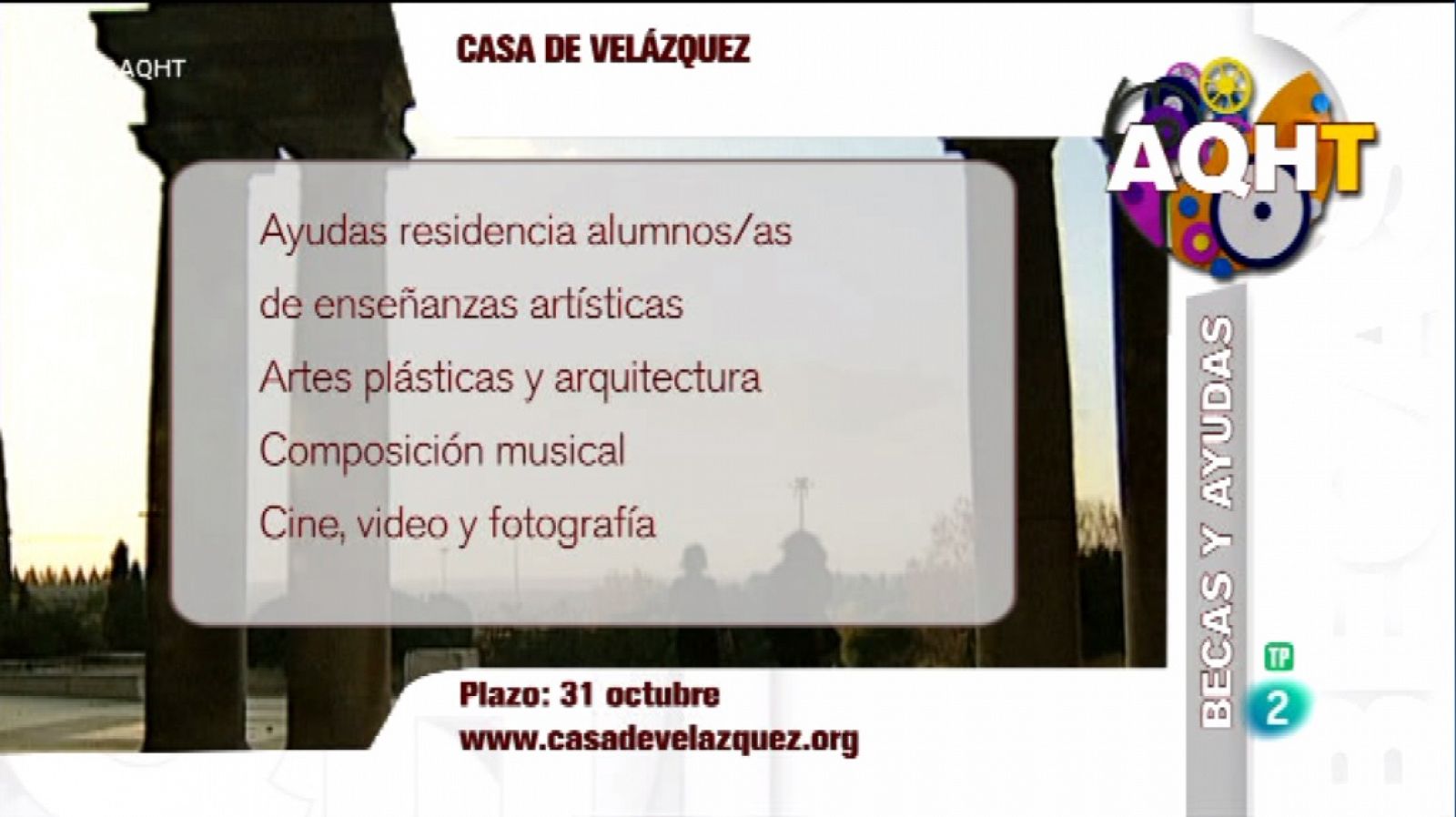 Aquí hay trabajo: Becas: Senado,Casa de Velázquez y estudiar en Norteamérica | RTVE Play