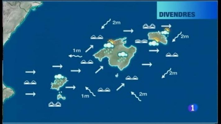 Informatiu Balear - El temps a les Illes Balears - 13/10/16