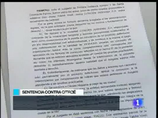  - Condena contra Citroën