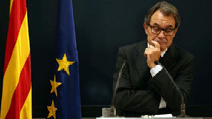 Telediario 1 - Artur Mas, a juicio por prevaricación y desobediencia por mantener el 9N