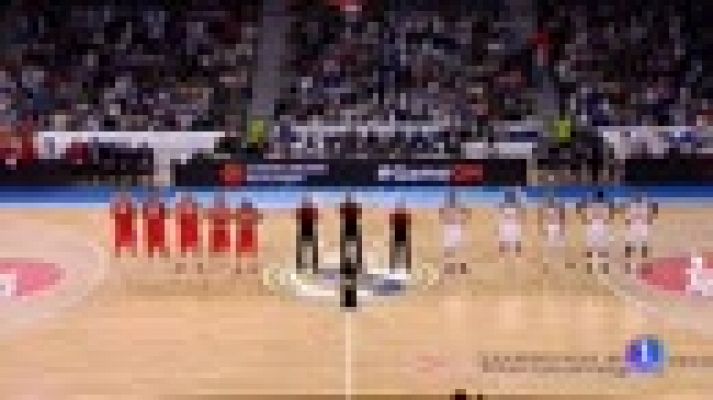 Telediario 1 - El Real Madrid inicia la nueva Euroliga ganando a Olimpiacos