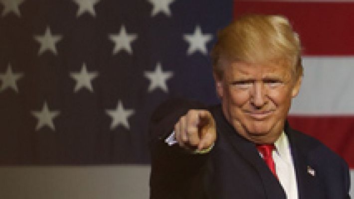 Telediario 1 - Trump arremete contra los medios y el 'establishment' tras las acusaciones de acoso sexual